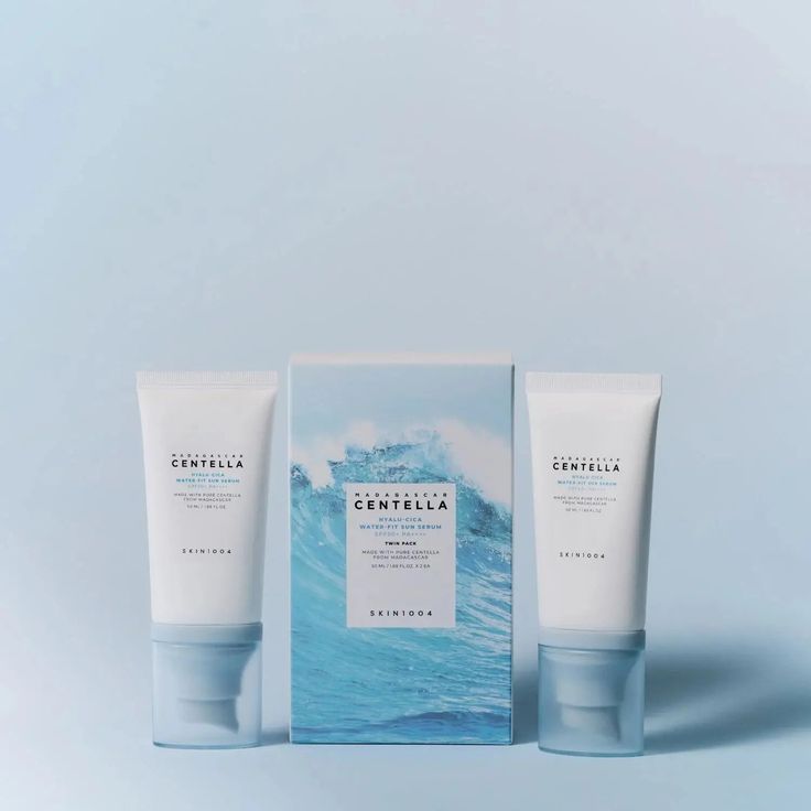 SKIN1004 Madagascar Centella Hyalu-Cica Water-Fit Sun Serum dual pack