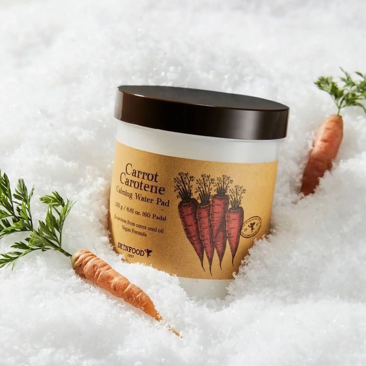 SKINFOOD Carrot Carotene Calming Water Pad 60ea