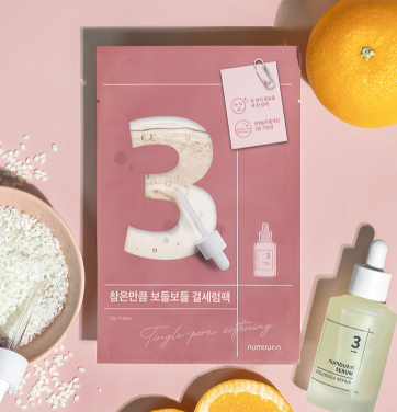 numbuzin No.3 Tingle-Pore Softening Sheet Mask 1ea