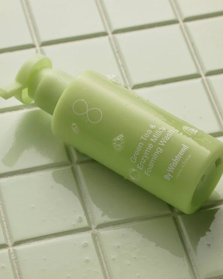 By Wishtrend Green Tea & Enzyme Milky Foaming Wash 140ml