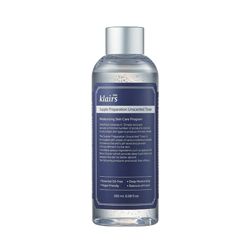 Dear, Klairs Supple Preparation Unscented Toner 180ml - auraskincosmetic