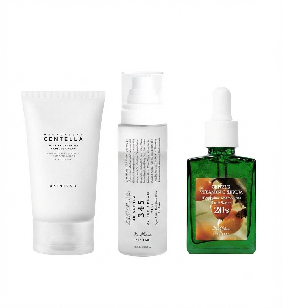 Kit Luminosidad Suave – Piel apagada o sin brillo - auraskincosmetic